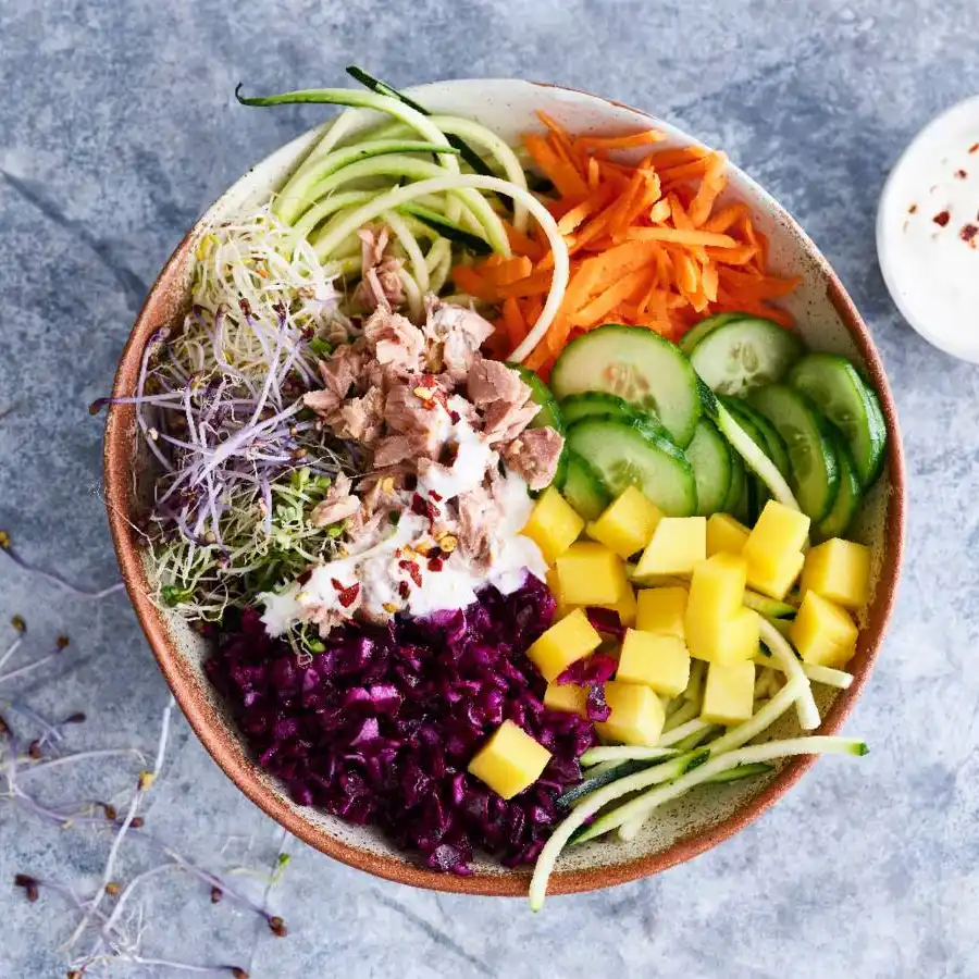 Gegrilde Groentebowl